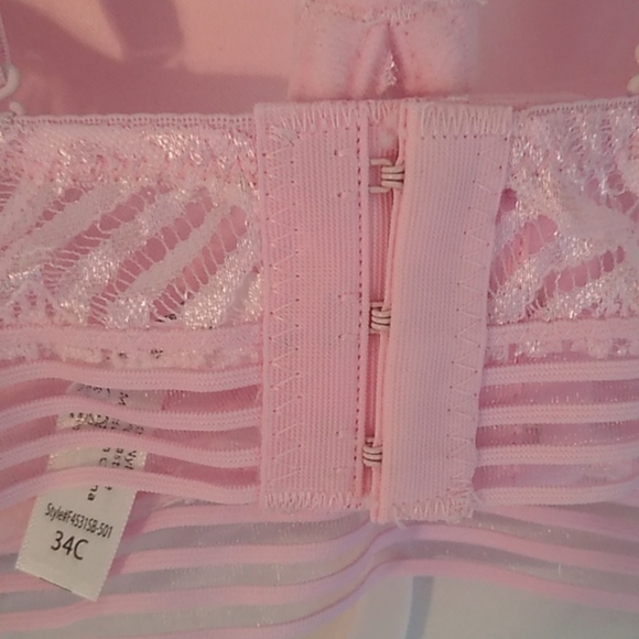 French Affair Multiway Push-up Bra + Panty Set, Pink, 34C/Medium - Picture 6 of 13